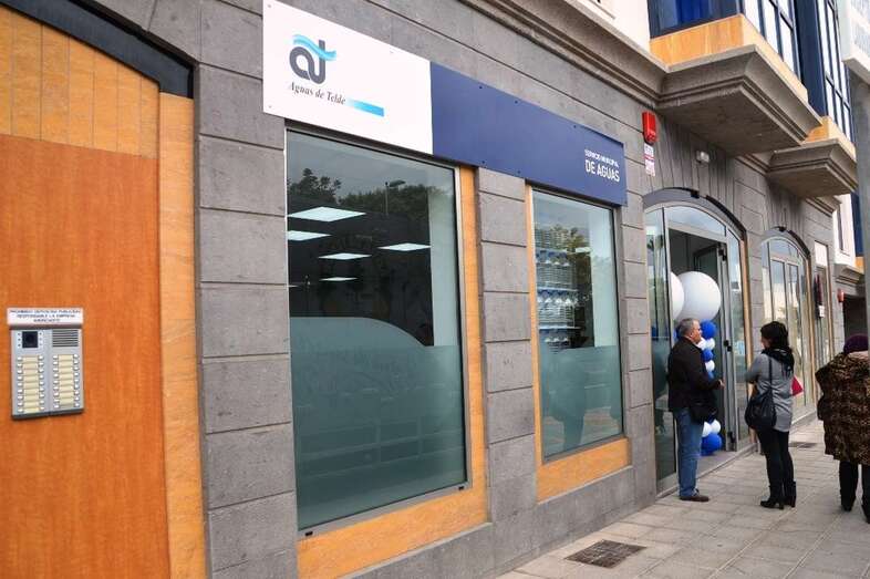 Imagen de archivo de la oficina de atención al cliente de Aguas de Telde / TA